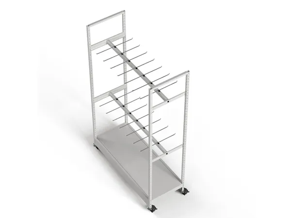 4-tier grow rack