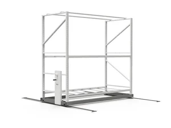 lighted plant growth rack