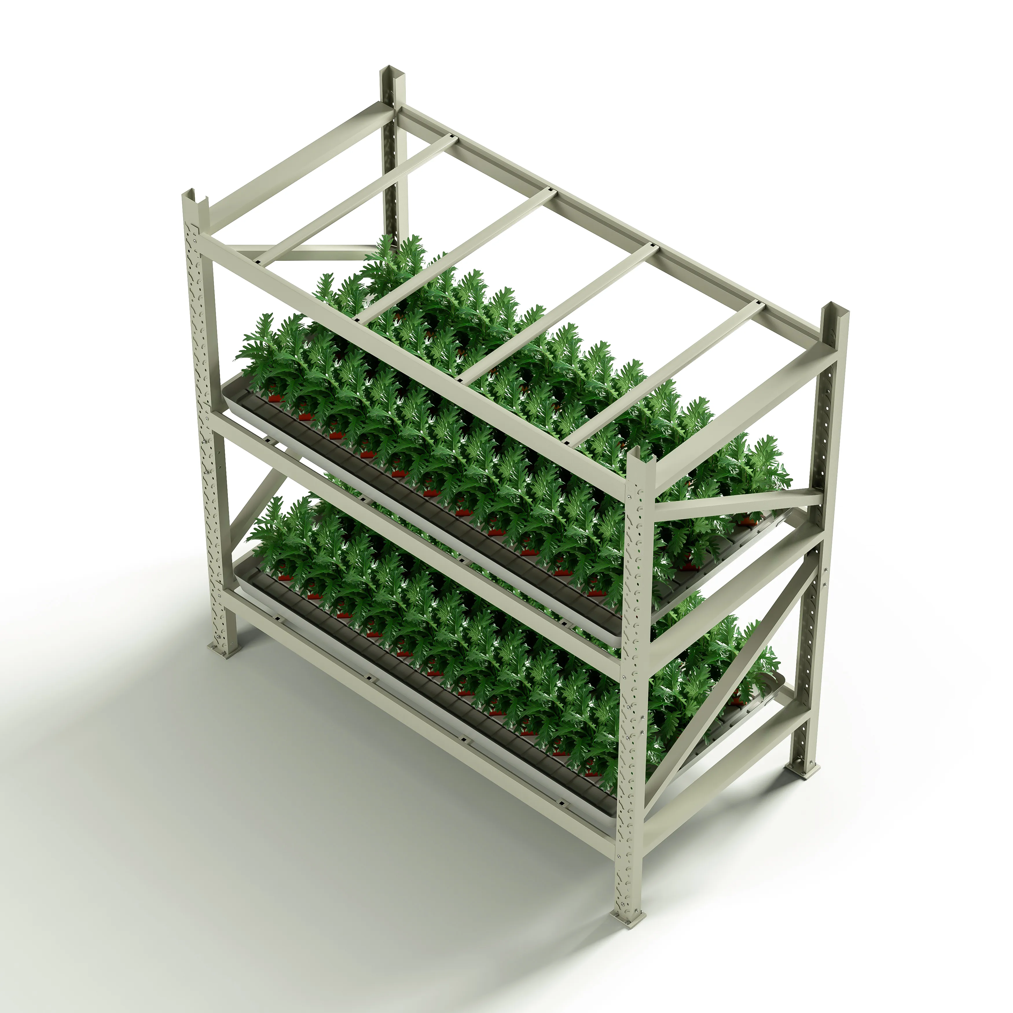 What are the types of vertical growing systems?