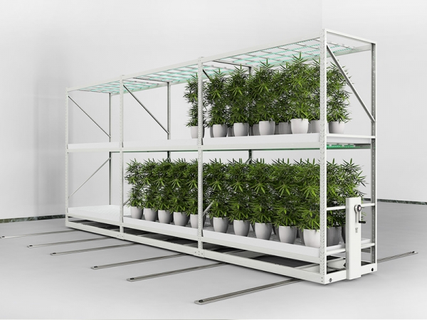 sistemas de bastidores de cultivo vertical