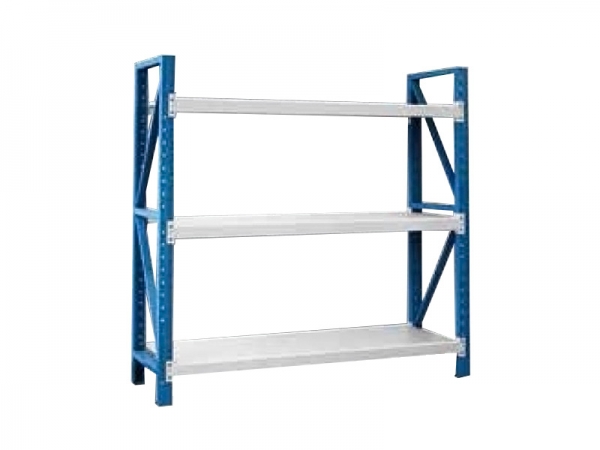 steel bookshelf