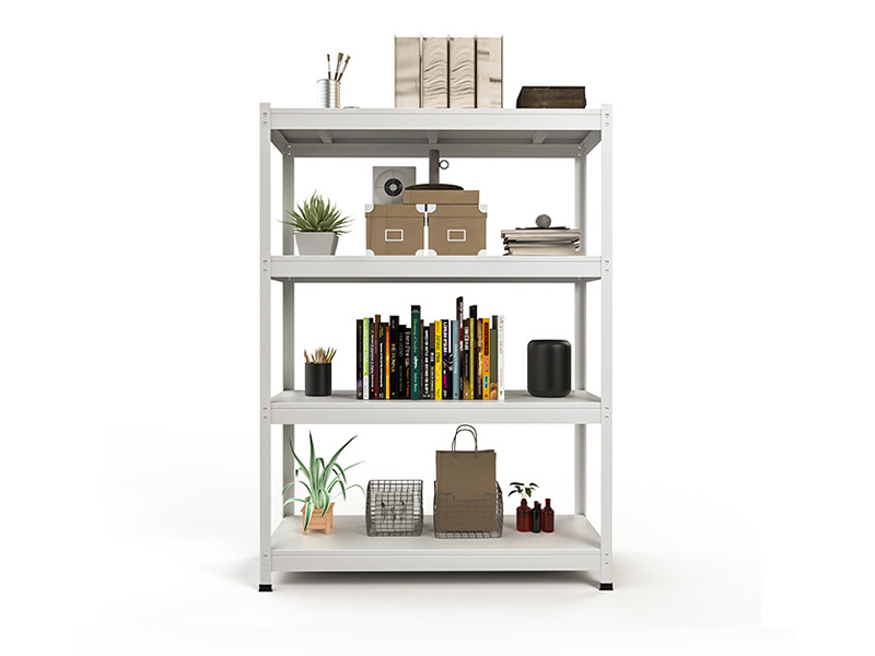 steel bookshelf