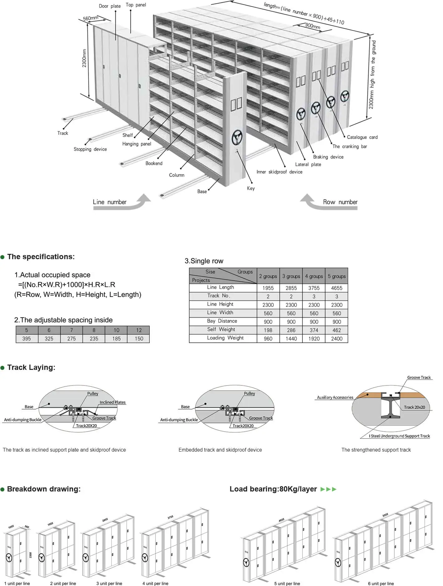 DIAGRAMA DE ESTRUCTURA DEL SISTEMA DE ALMACENAMIENTO MÓVIL